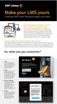 custom brand lms features
