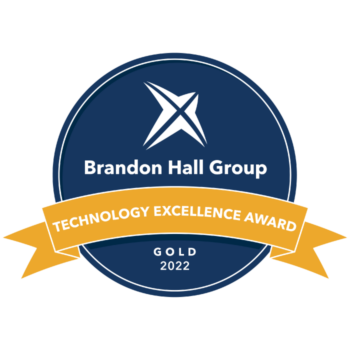 Brandon Hall Group 2022 Gold award for best advance in LMS for external training