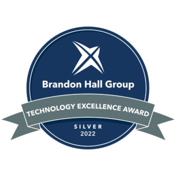 Brandon Hall Group 2022 Silver award for best advance in AI for business