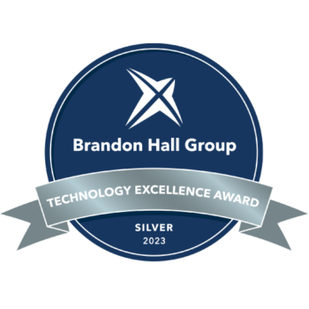 Brandon Hall Group Group silver award for best advance in learning management technology