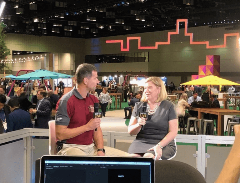 SAP CX Live 2019 Jeannie Walters Interview 768x585