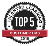 Talented Learning Top 5 Customer LMS 2016