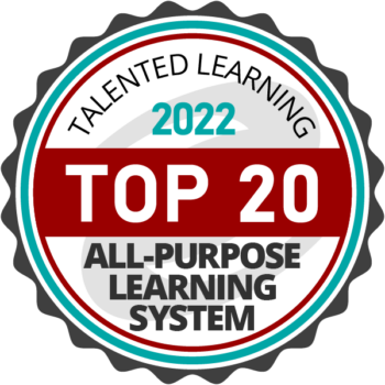 Talented Learning 2022 Top 20 All-Purpose LMS award